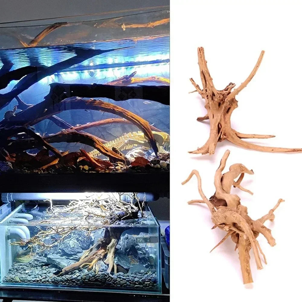 Hign-concerned Driftwood Aquarium Decoration Natural Wooden Roots