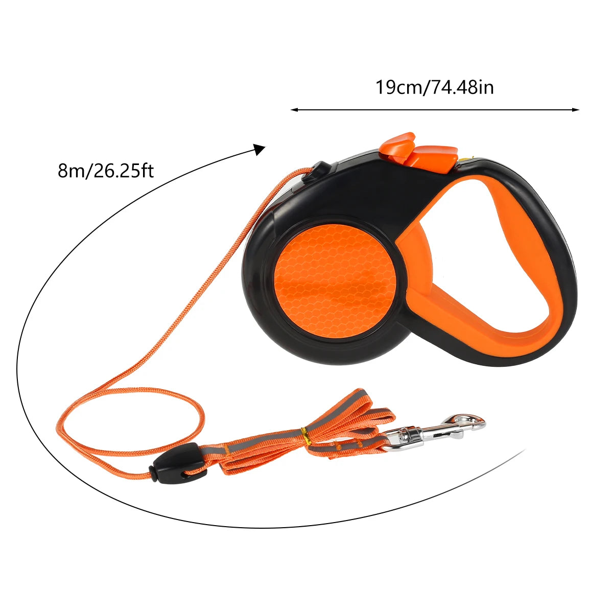 Willstar Heavy Duty Retractable Dog Leash With Reflective Tape