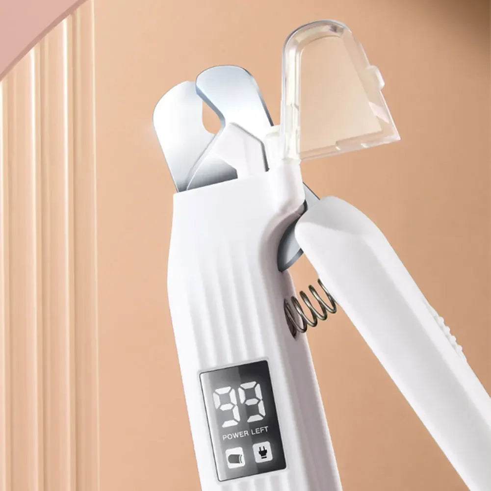 Shunmaii 2 In 1 Electric Dog Nail Grinder And Clipper With LED Light