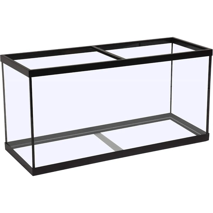 Hign-concerned Rectangular Glass Aquarium With Builtin Filtration