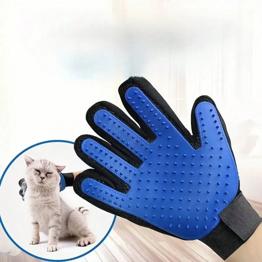 AEDGCN Pet Hair Glove Grooming Brush For Cats And Dogs