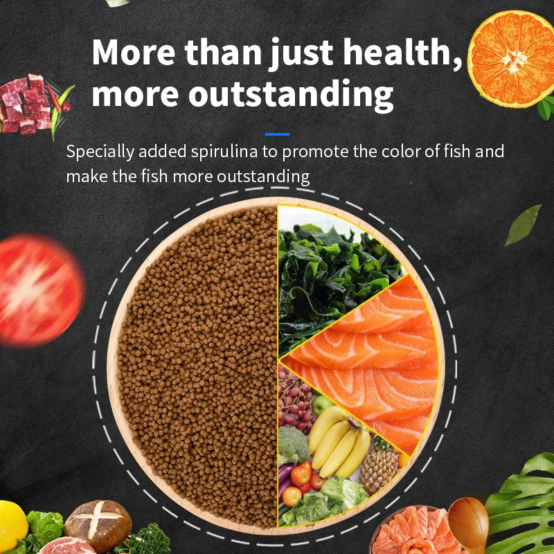 Hign-concerned Betta Fish Feed All Natural Protein Rich Calcium