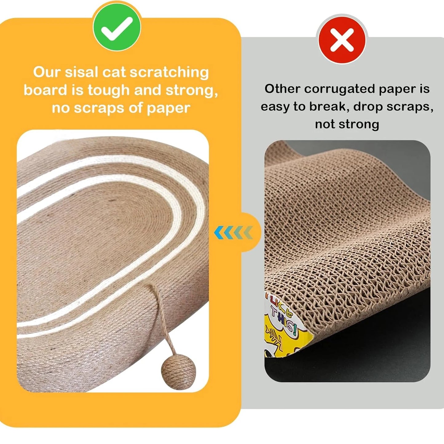 Guangdong Cat Scratching Bed 3 In 1 Sisal Indoor Pad