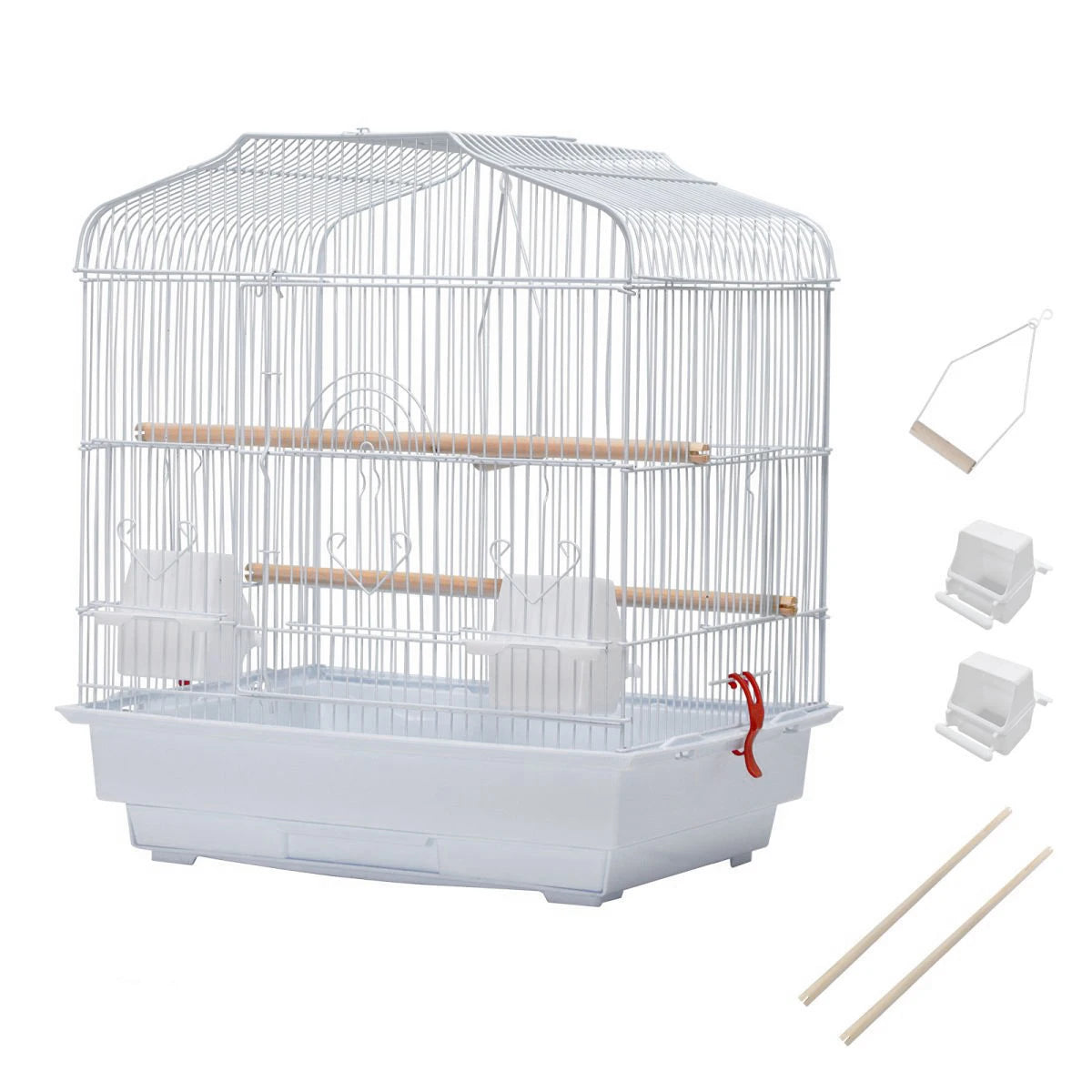 TWISTER.CKCN Travel Bird Cage With Handle Carrier For Small Birds