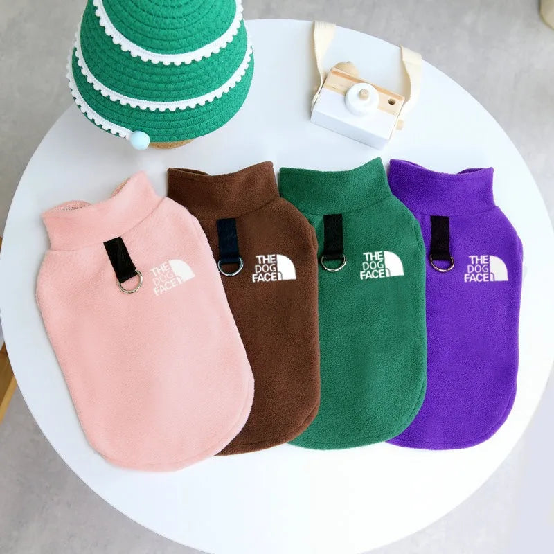 Sichuan Dog Fleece Sweater Autumn Winter Coat For Pets