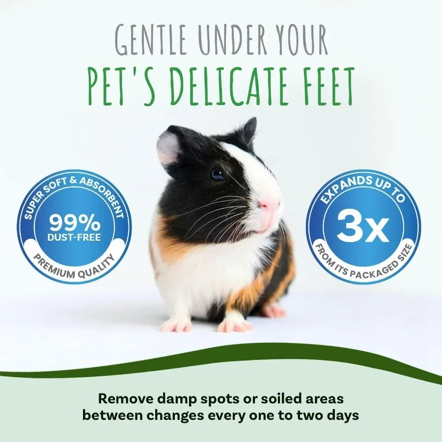 Hign-concerned Natural Paper Bedding For Small Pets Odor Control