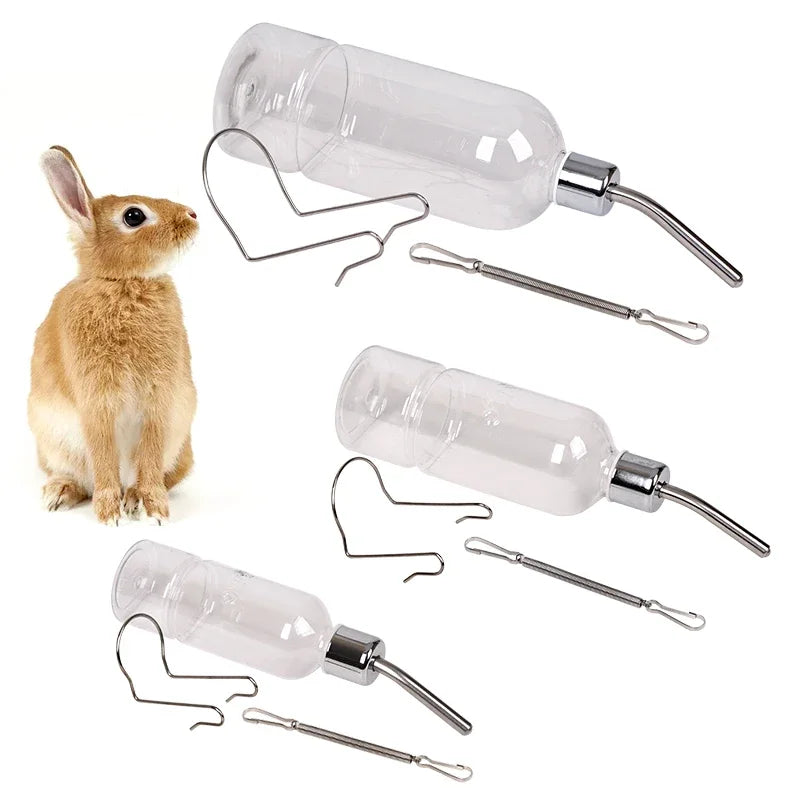 Plastic Small Pet Water Bottle For Rabbit Hamster Guinea Pig
