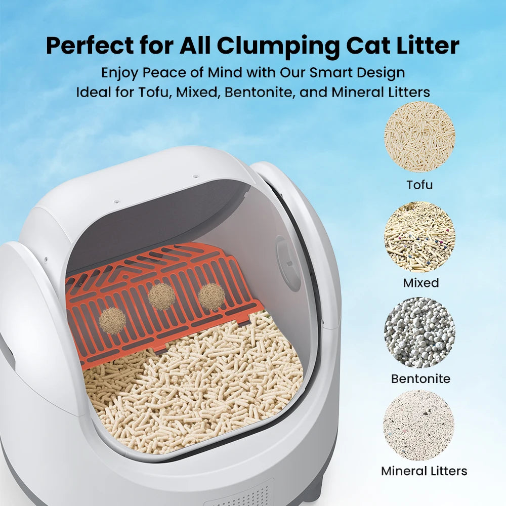 Cityflee Automatic Self Cleaning Cat Litter Box With App Control