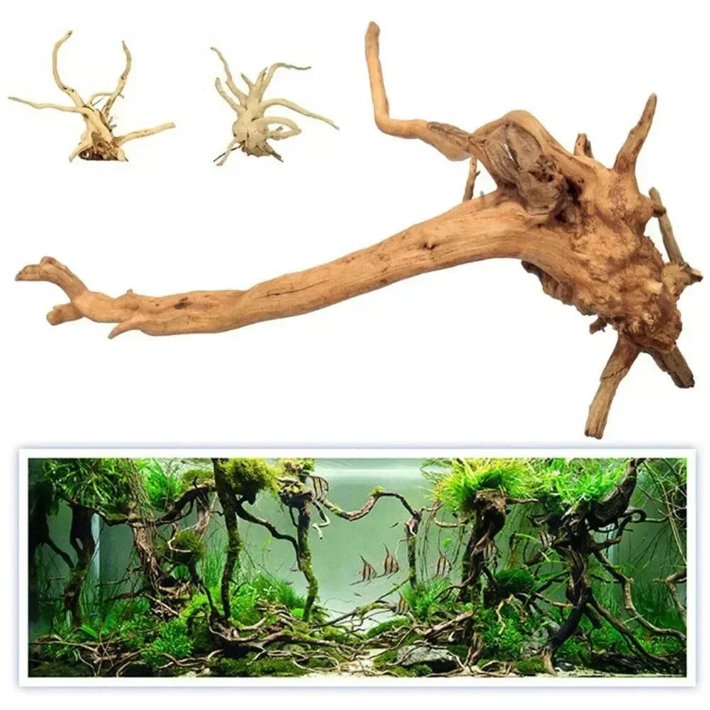 Hign-concerned Driftwood Aquarium Decoration Natural Wooden Roots