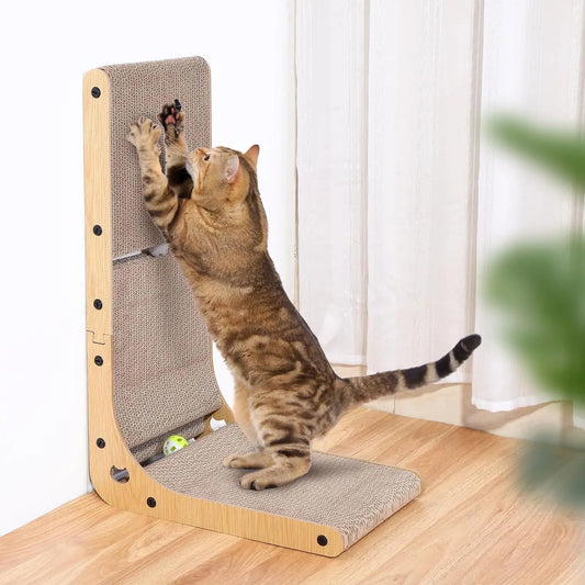 Guangdong L Shape Cat Scratcher Pad for Indoor Cats