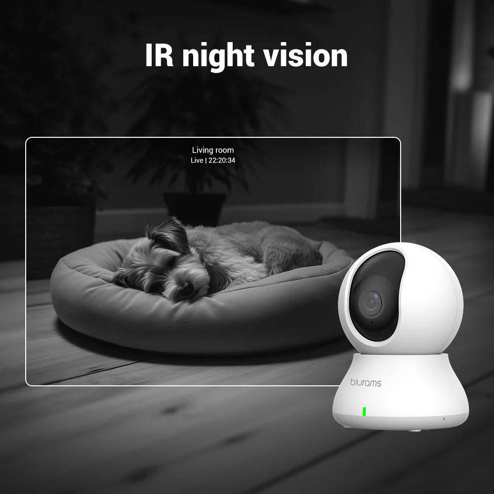 BoyKeep 2K WiFi Indoor Camera 360 PTZ With Mobile App