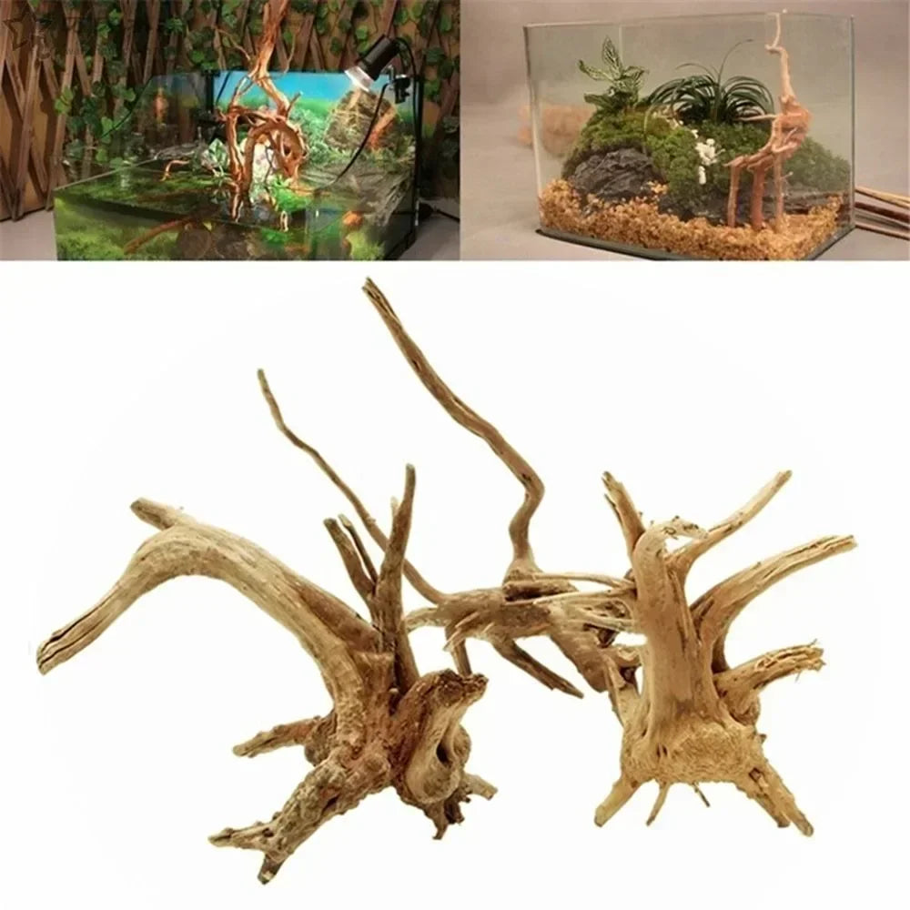 Hign-concerned Driftwood Aquarium Decoration Natural Wooden Roots