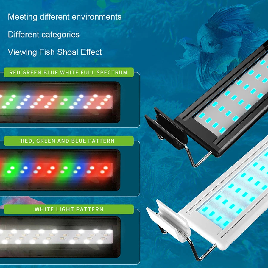 Fixure Full Spectrum LED Aquarium Light For Plants