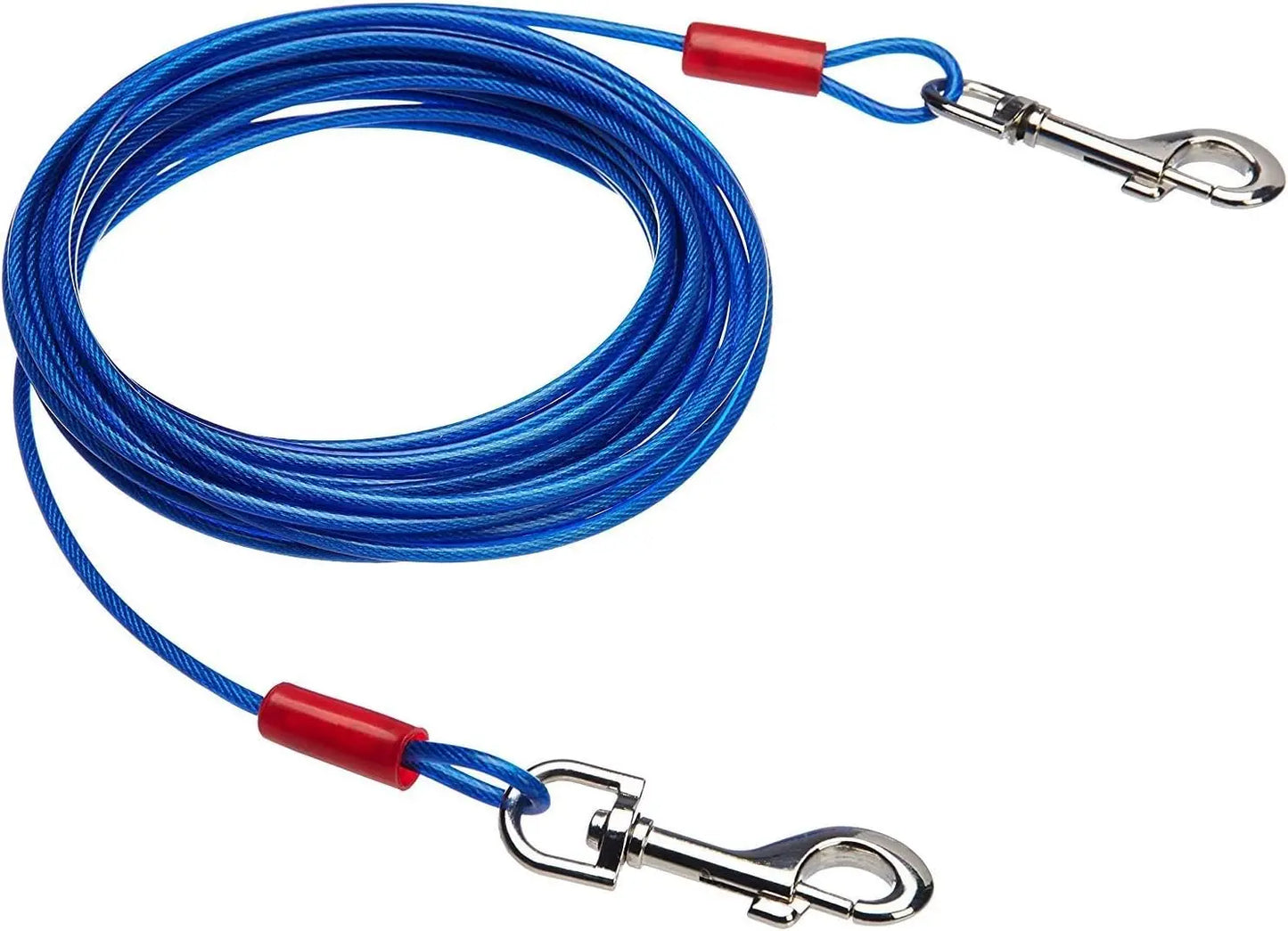 Durable Steel Tie Out Cable For Dogs With PVC Coating