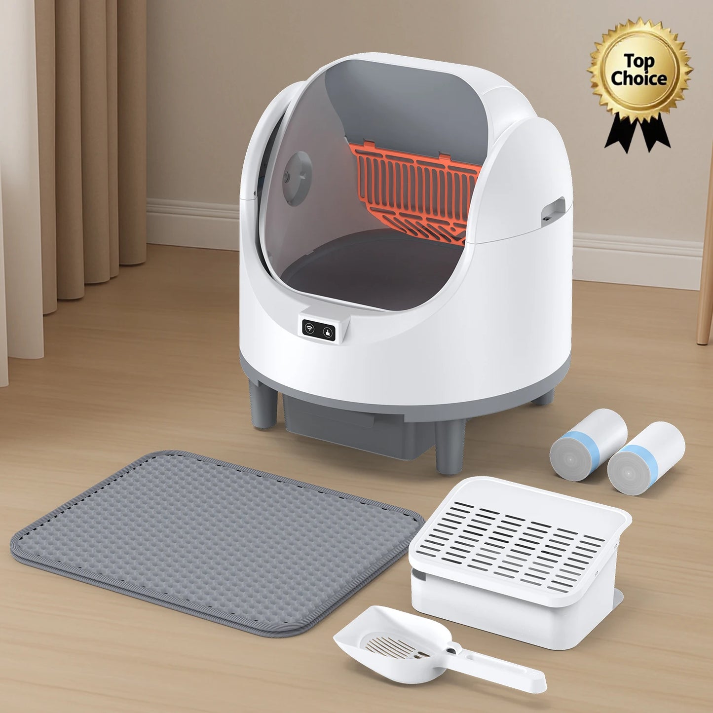 Cityflee Automatic Self Cleaning Cat Litter Box With App Control