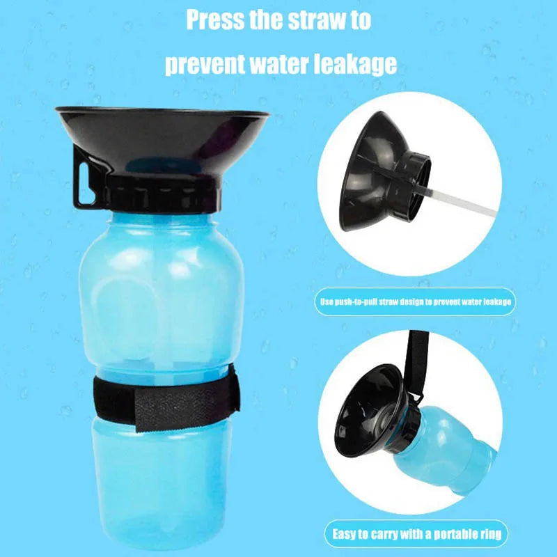 Hign Concerned Outdoor Portable Pet Water Bottle For Pets